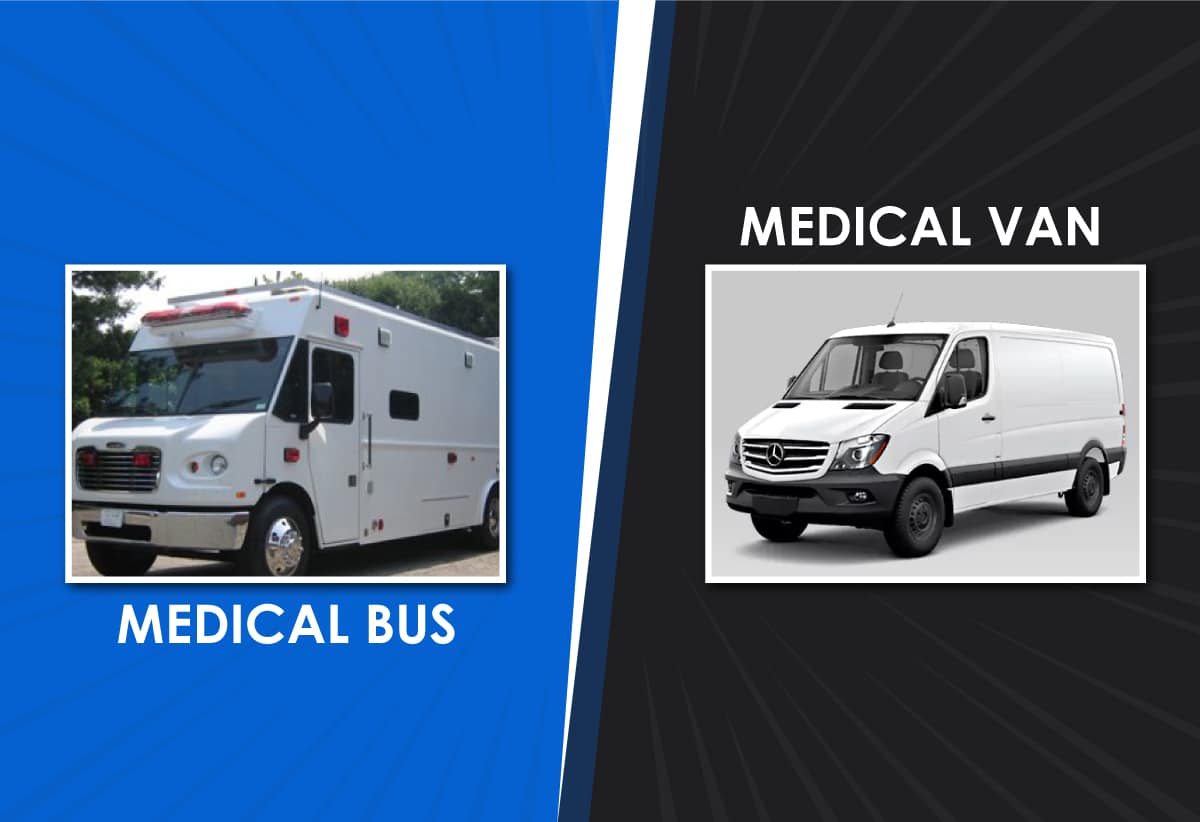 Medical Bus vs Medical Van