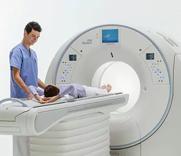 aquilion ct scanner