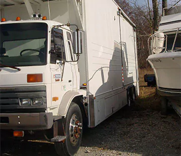 Converted Mobile Mammography Coach