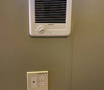 Heater & Side Outlet