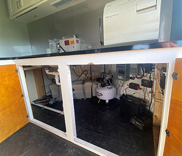  High end Custom built Pace dental trailer