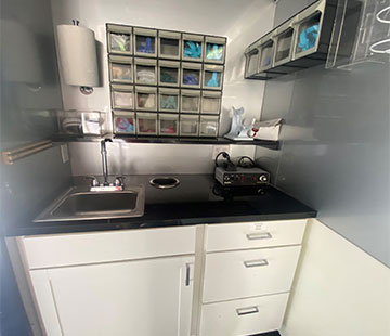  High end Custom built Pace dental trailer