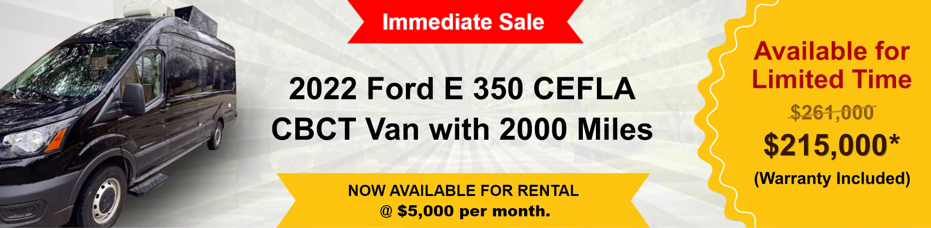 Moblie CEFLA CBCT Van