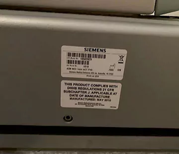 Siemens Biograph mCT S64 4R