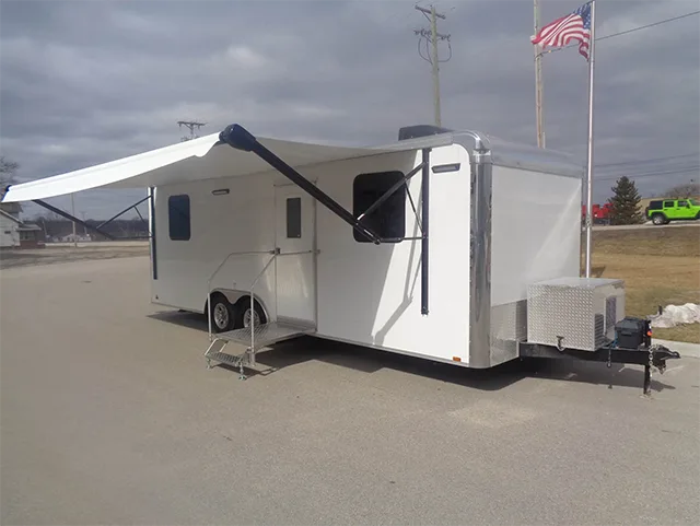Tesco two room mobile medical trailer