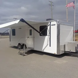 Tesco two room mobile medical trailer