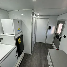 Tesco two room mobile medical trailer