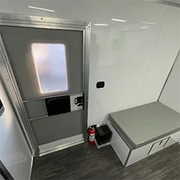 Tesco two room mobile medical trailer