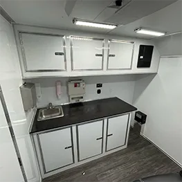 Tesco two room mobile medical trailer