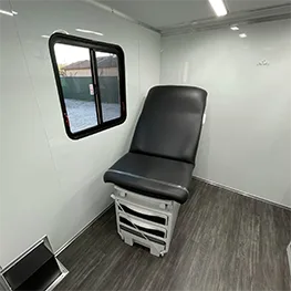 Tesco two room mobile medical trailer