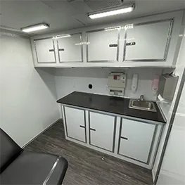 Tesco two room mobile medical trailer