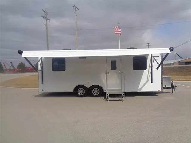 Tesco two room mobile medical trailer