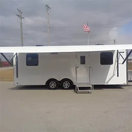 Tesco two room mobile medical trailer