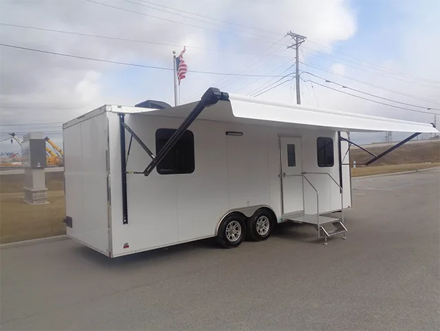 Tesco two room mobile medical trailer
