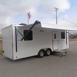 Tesco two room mobile medical trailer