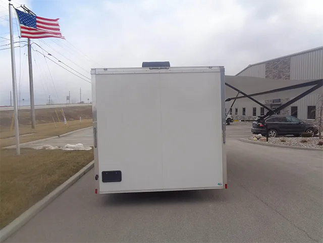 Tesco two room mobile medical trailer