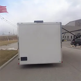 Tesco two room mobile medical trailer