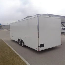 Tesco two room mobile medical trailer