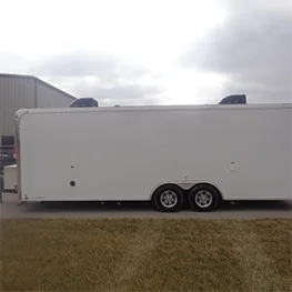 Tesco two room mobile medical trailer