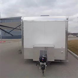 Tesco two room mobile medical trailer