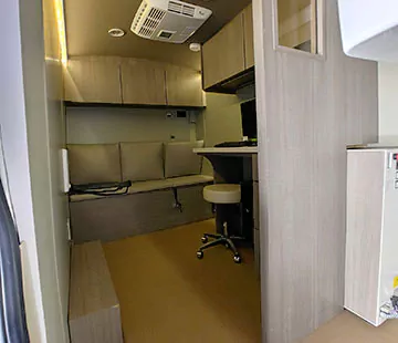 Van Back Interior
