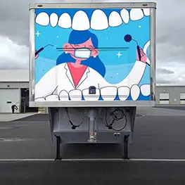 TESCO 2-3 Operatory Mobile Dental Trailer