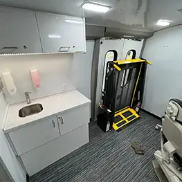 Tesco Two Room Mobile Dental Unit with Wheelchair Lift 