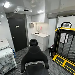 Tesco Two Room Mobile Dental Unit with Wheelchair Lift 